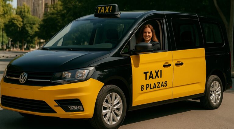 Taxi 8 Plazas en Barcelona